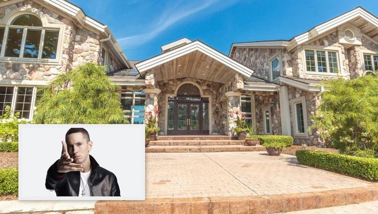 Koupil za 4, ale prodal jen za 2 miliony dolarů! Eminem na své krásné vile pořádně předělal