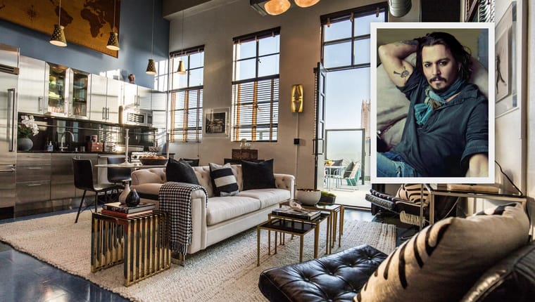 Johnny Depp prodal již celý komplex pěti penthouse! Na účet si připsal několik milionů