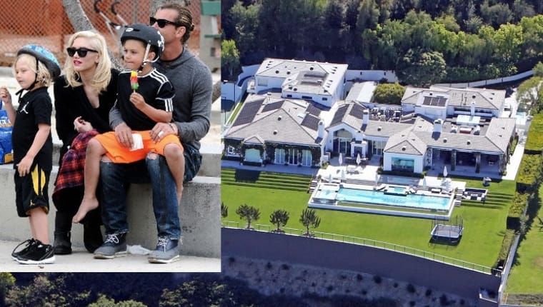 V takovém paláci bývá Gwen Stefani s rodinou