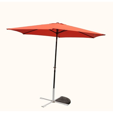Naklápěcí slunečník průměr 300 cm, terracota